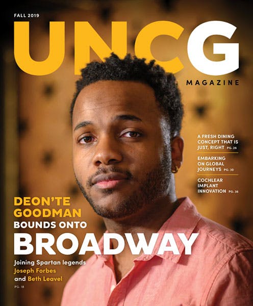 UNCG Magazine Cover Fall 2019